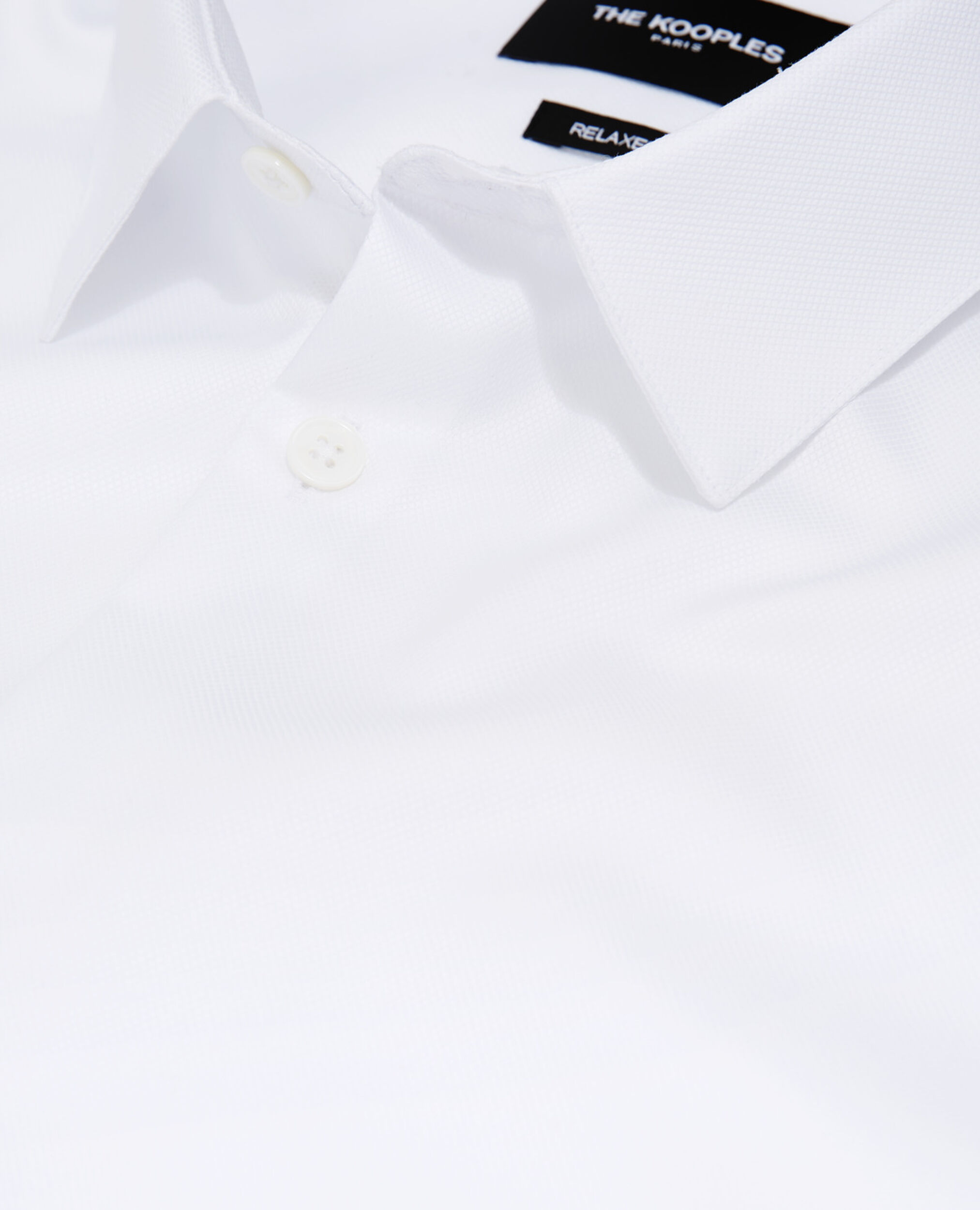 Shirt with Italian spread collar The Kooples UK