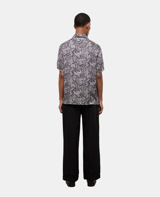 The Kooples H BLACK WHITE white and black printed shirt