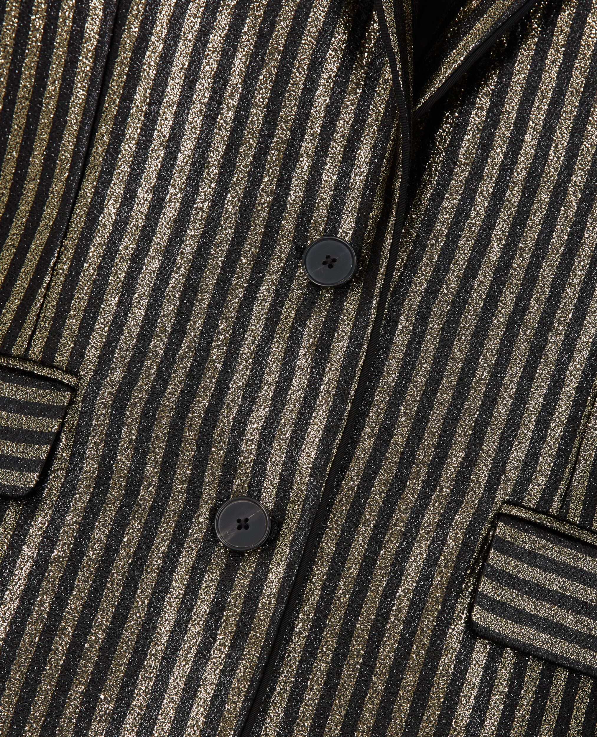 Chaqueta rayas dorada, BLACK / GOLD, hi-res image number null