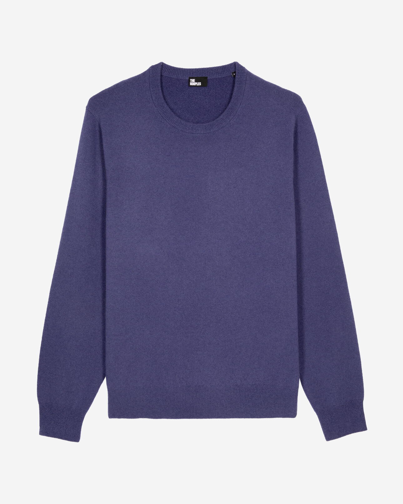 The Kooples HERREN BLUE ATLANTIQUE blauer pullover aus kaschmir