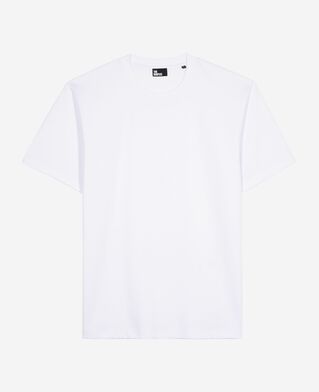 The Kooples HOMME WHITE t-shirt droit uni blanc
