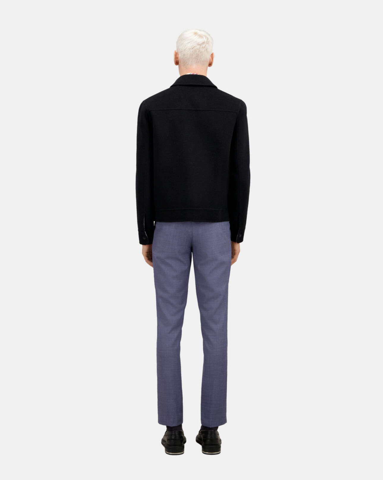 The Kooples HOMME BLACK blouson style surchemise noir