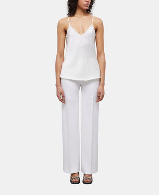 The Kooples F ECRU white camisole