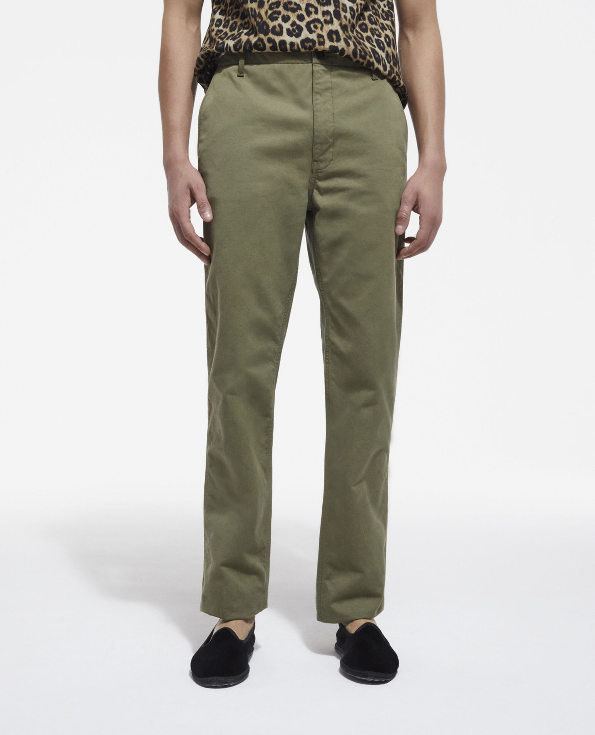 Khaki pants, OLIVE NIGHT, hi-res image number null