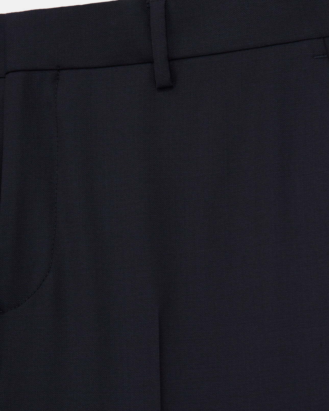 The Kooples MEN DARK NAVY navy blue wool suit pants slim fit