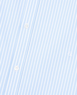 The Kooples HOMME BLUE WHITE chemise formelle &agrave; rayures 