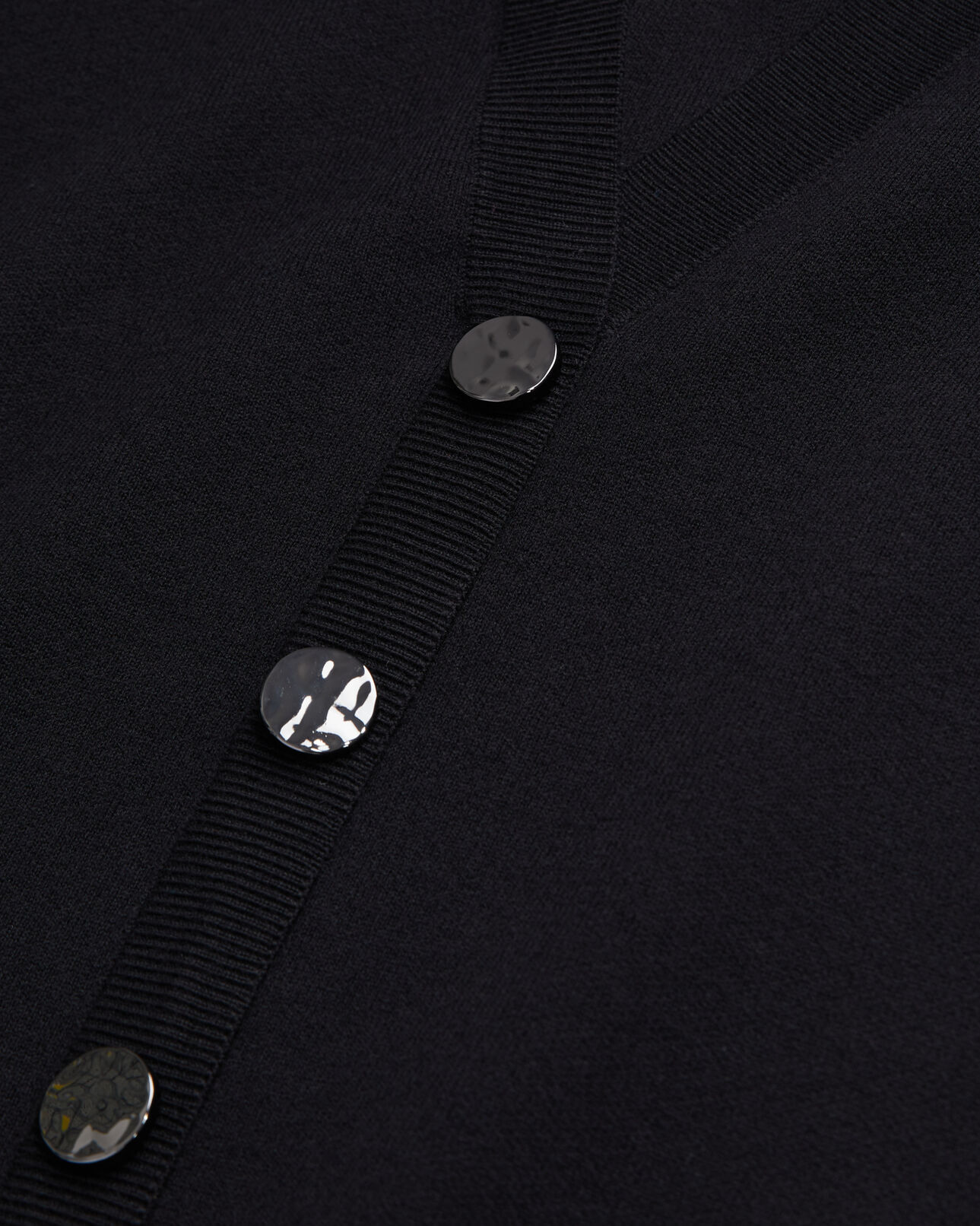 The Kooples FEMME BLACK pull avec boutonnage dans le dos