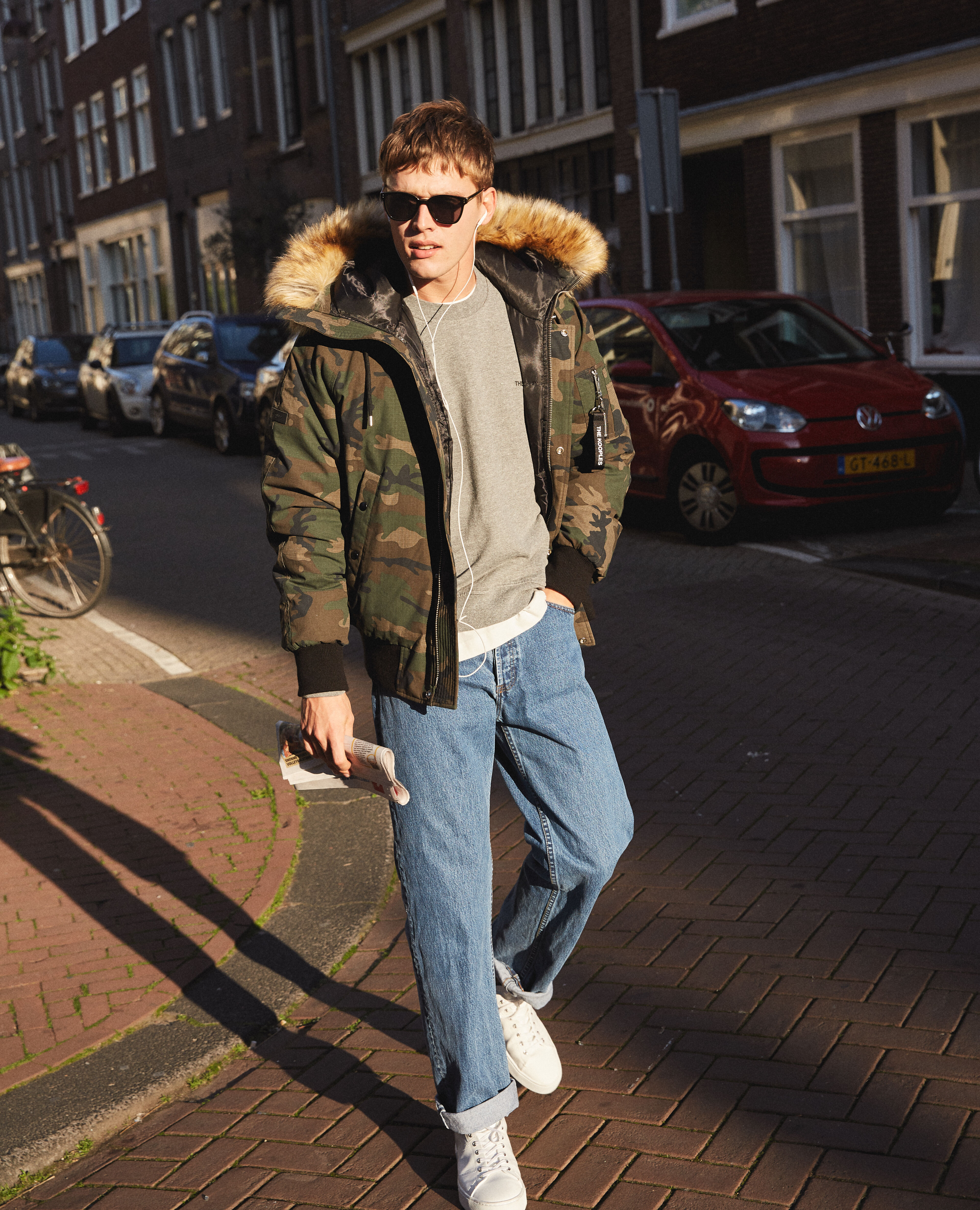 The kooples camo jacket outlet