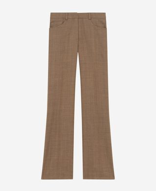The Kooples FEMME CAMEL pantalon tailleur bootcut camel