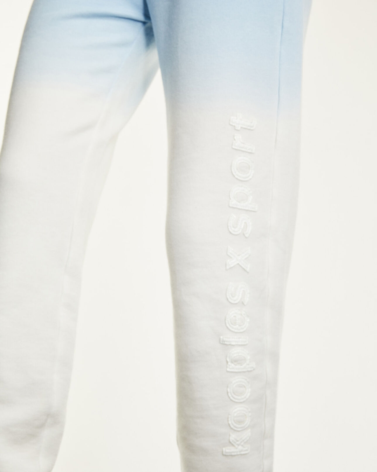 The Kooples FEMME BLUE WHITE jogging bleu et blanc effet tie and dye