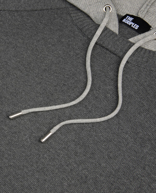 Pull en coton gris| The Kooples