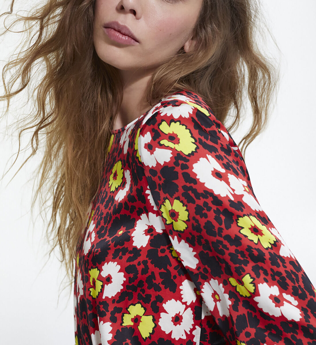 Kooples floral hot sale dress