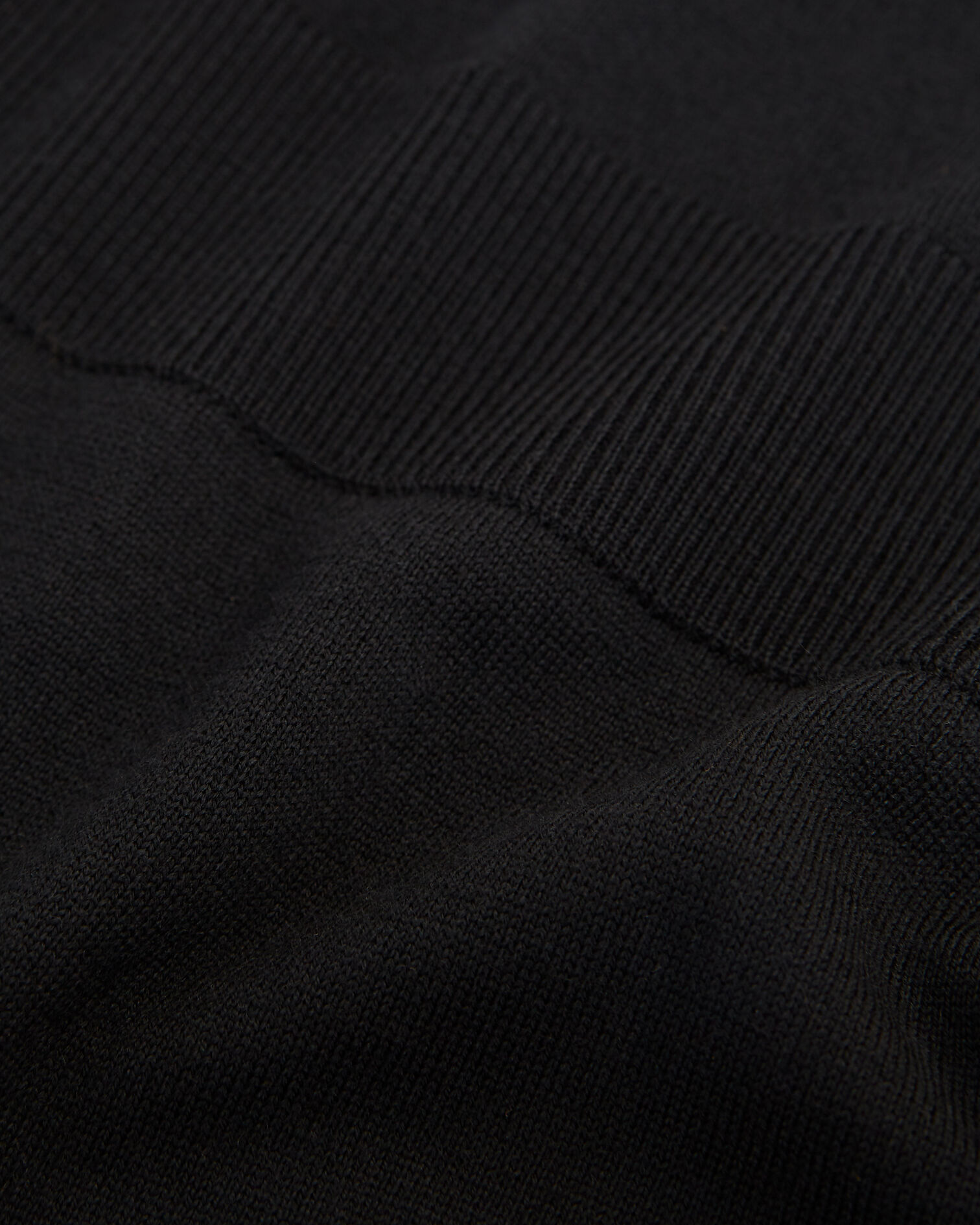 Schwarzes, langes Kleid mit Stehkragen, BLACK, hi-res image number null