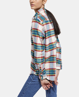 The Kooples F MULTICOLOR overshirt with check motif