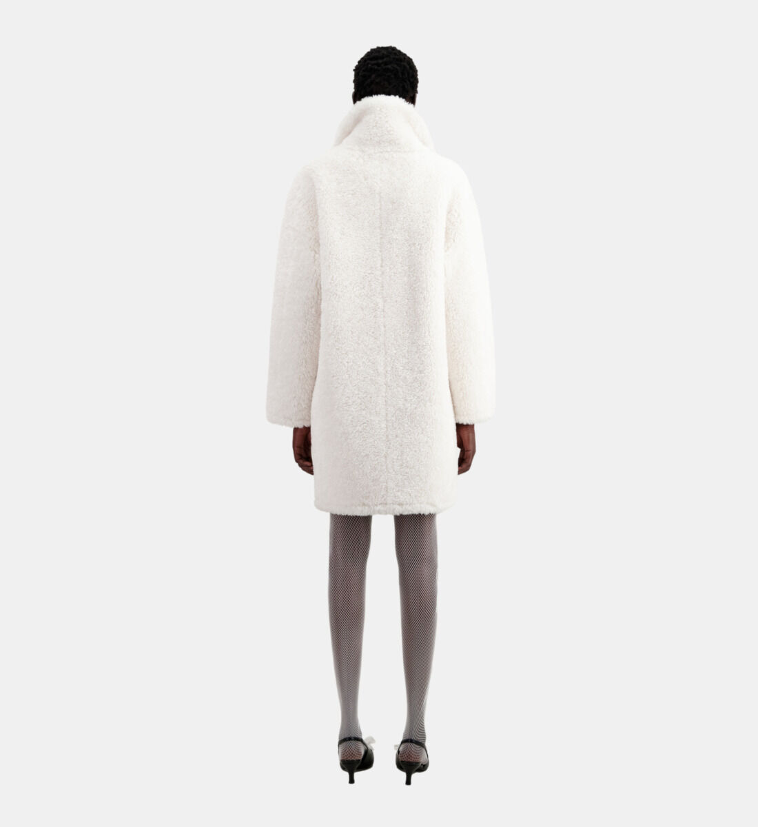 Long discount manteau fourrure
