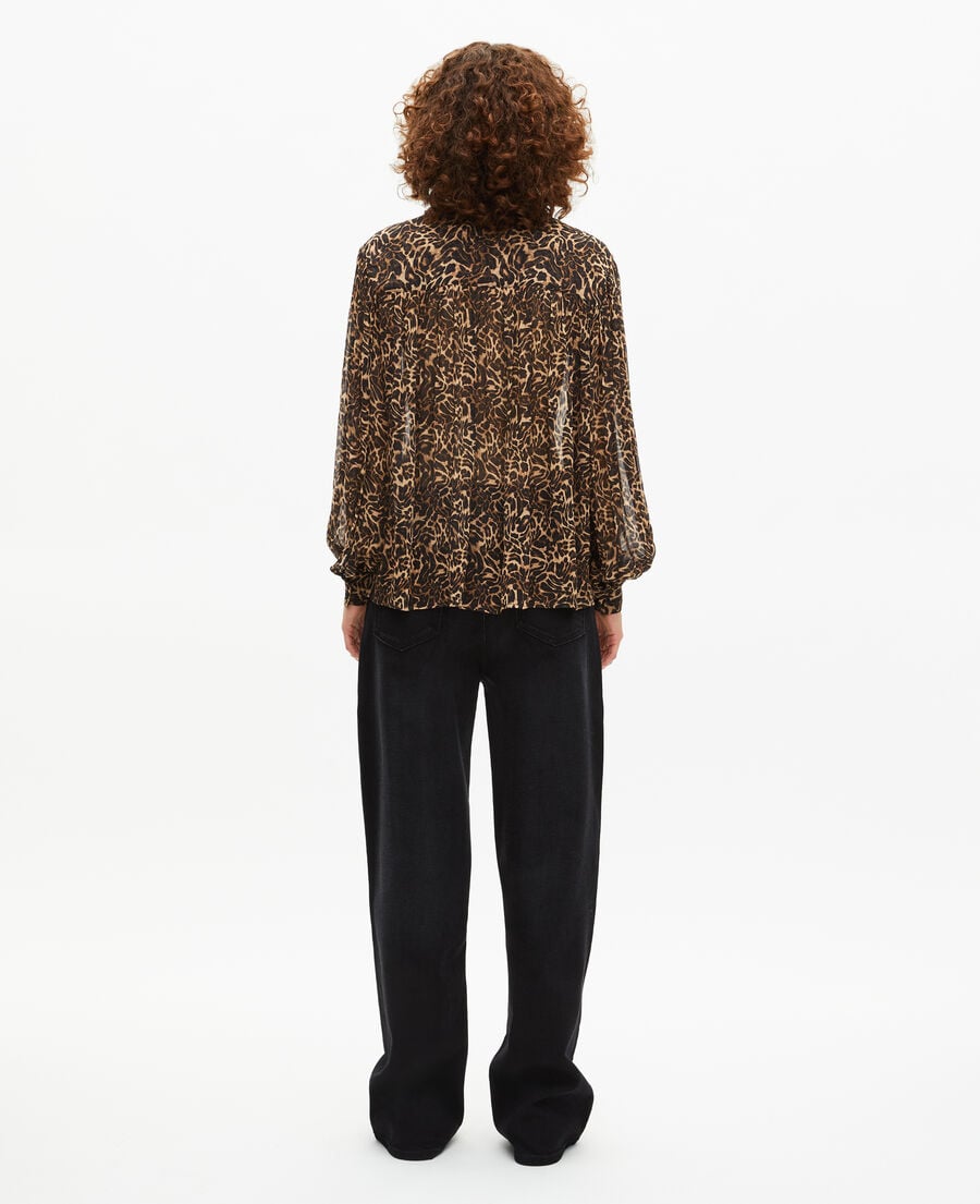 The Kooples F LEOPARD leopard print shirt