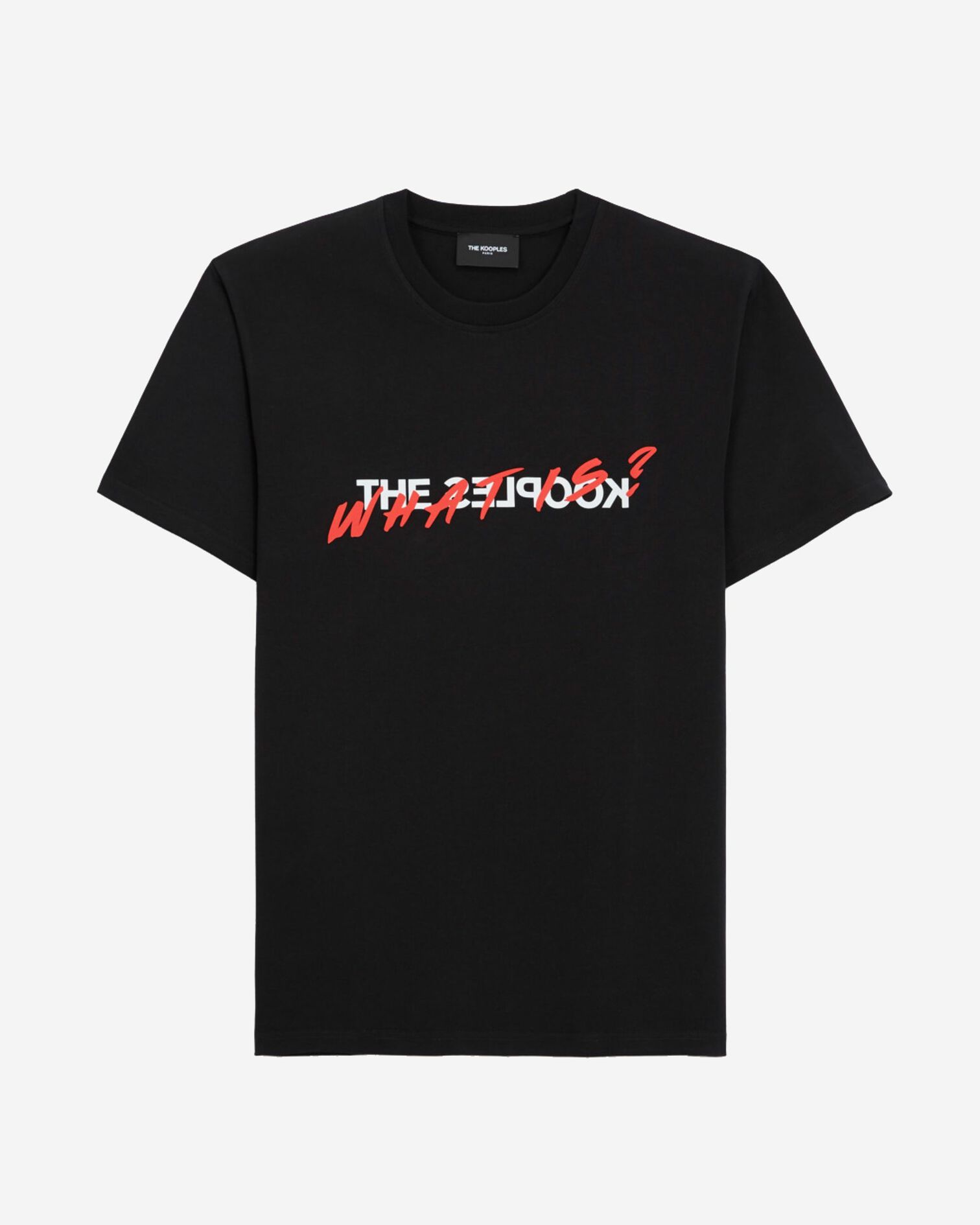 Camiseta hombre What is negra, BLACK, hi-res image number null