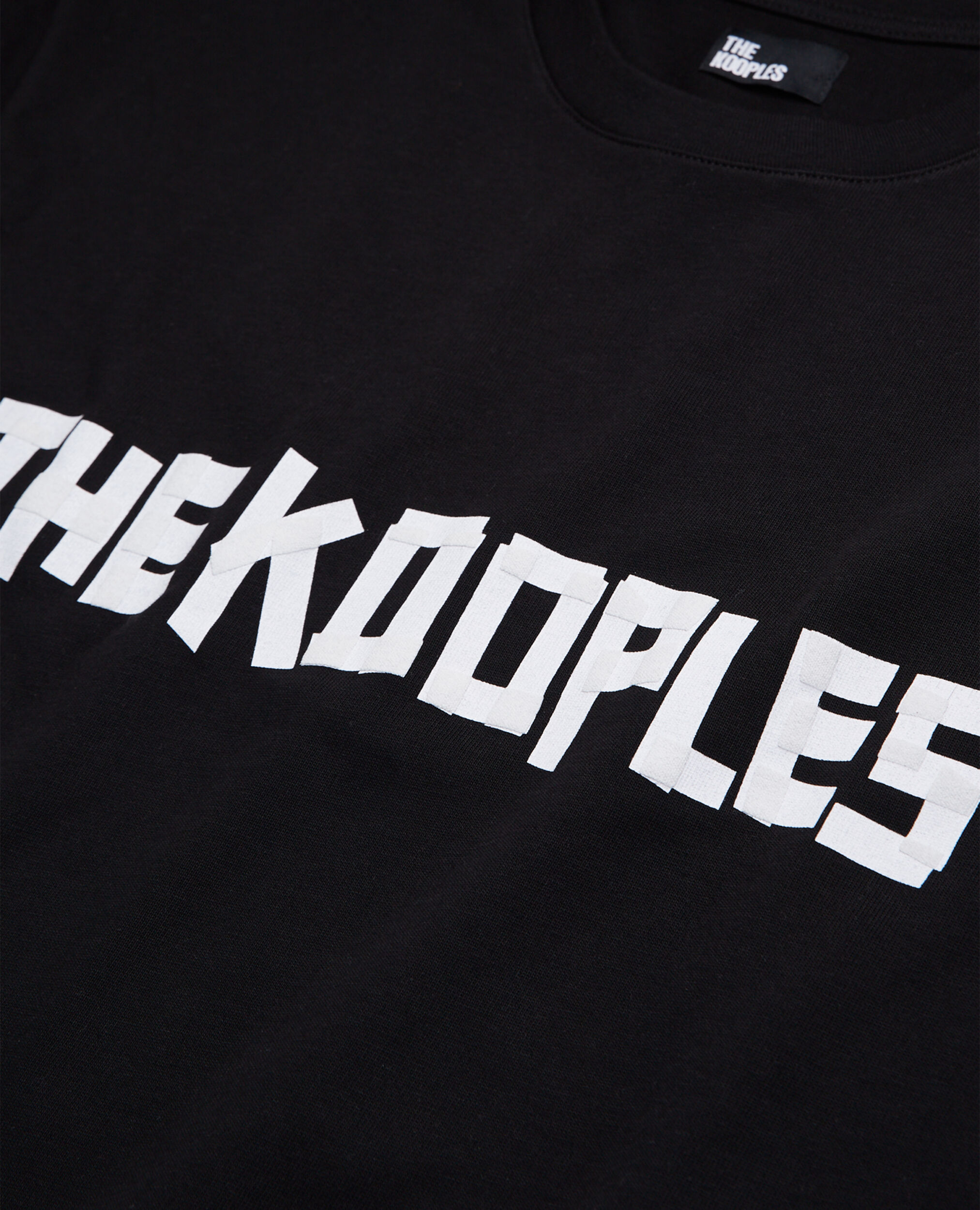 The Kooples black logo sweatshirt, BLACK, hi-res image number null
