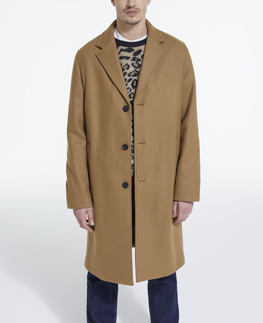 camel wool coat