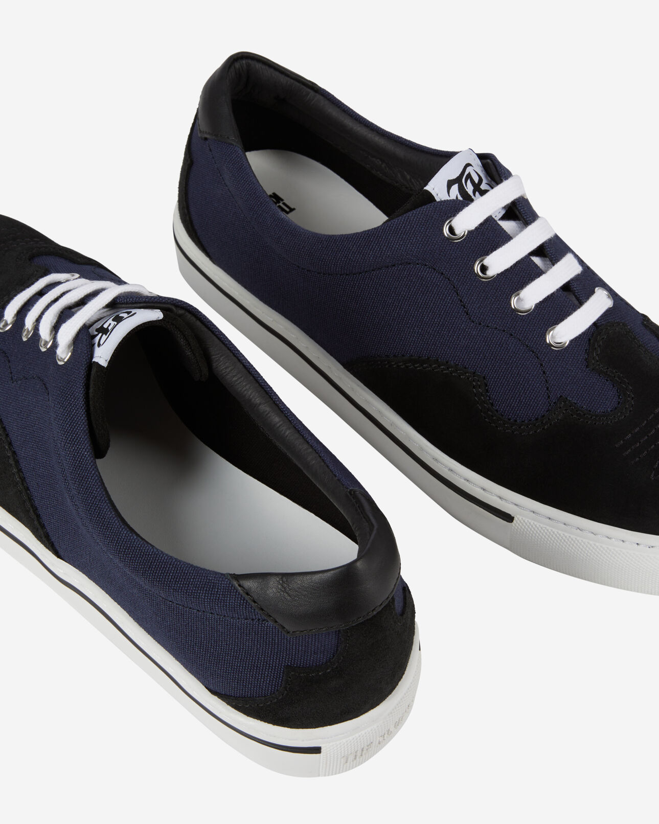 The Kooples HOMBRE NAVY zapatillas azul marino tela