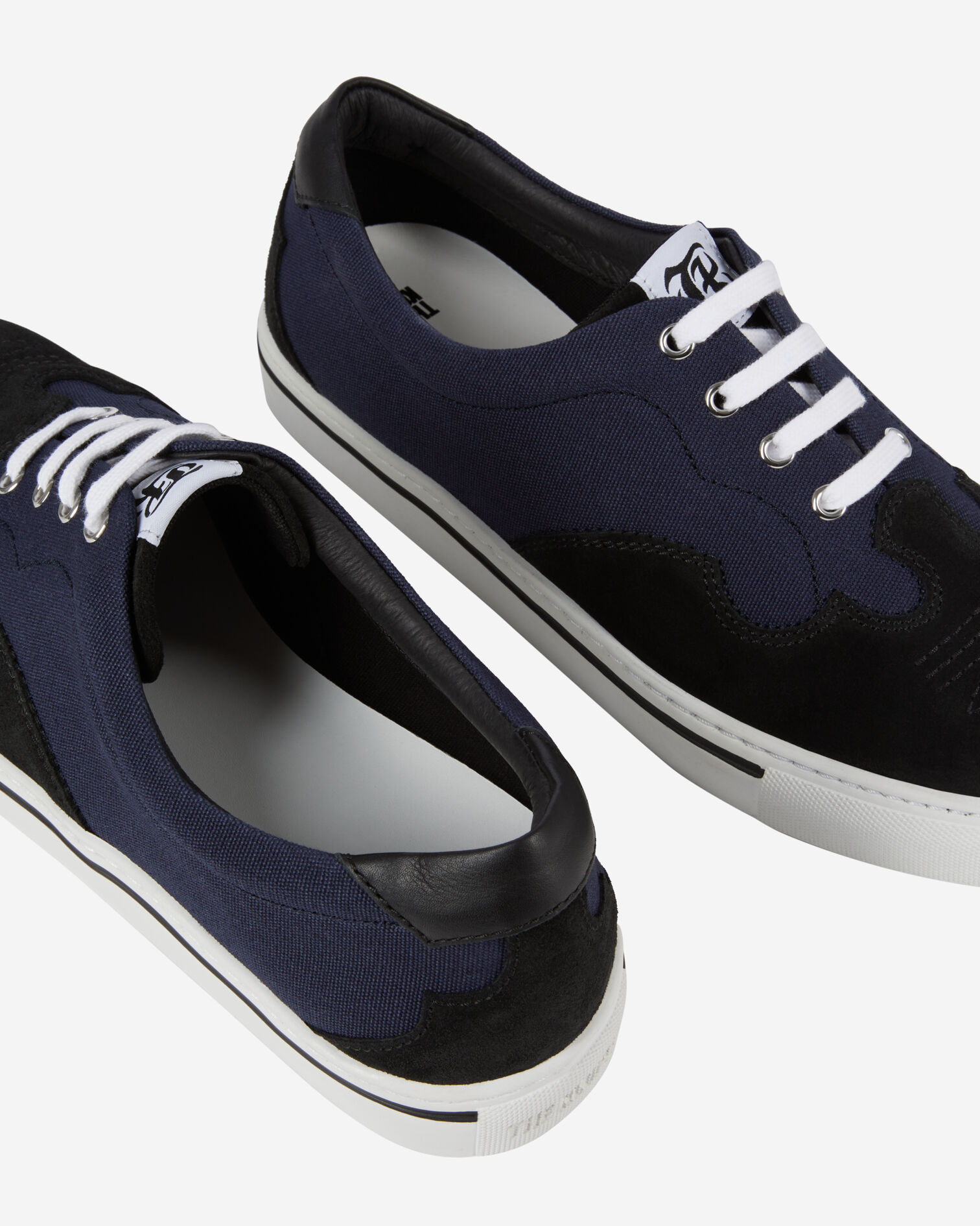 Zapatillas azul marino tela, NAVY, hi-res image number null