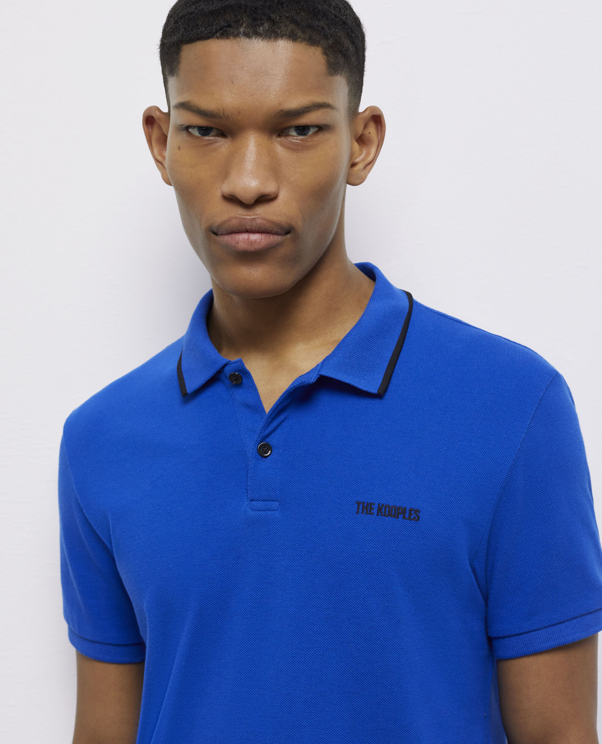 Blue polo shirt, BLUE ELECTRIC, hi-res image number null
