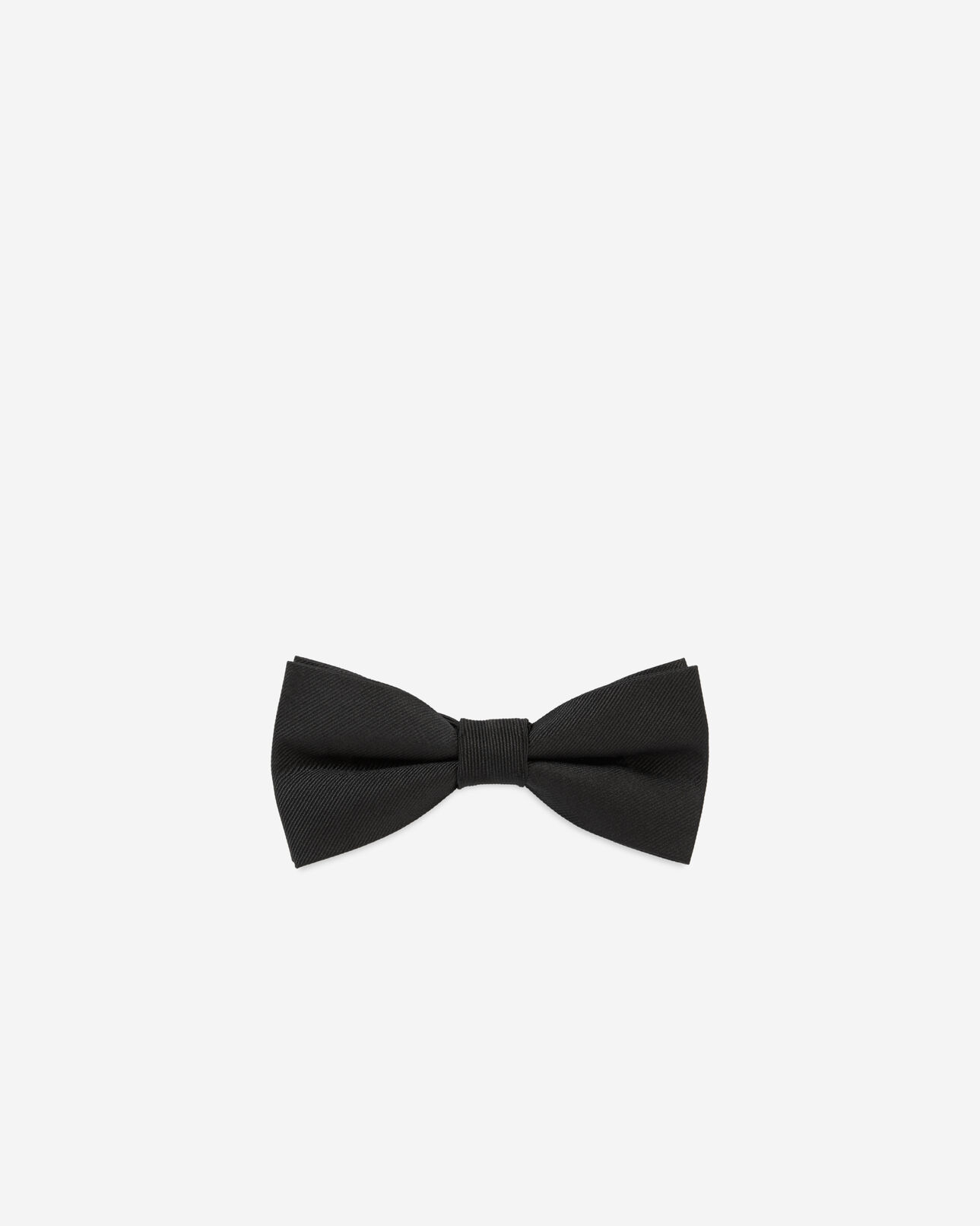 The Kooples HOMME BLACK nœud papillon en soie noir