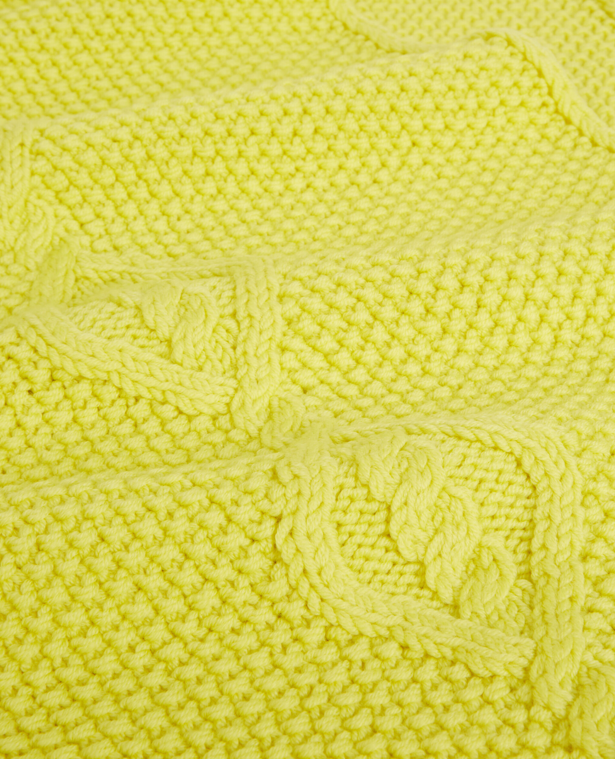 Bufanda lana amarilla, YELLOW, hi-res image number null