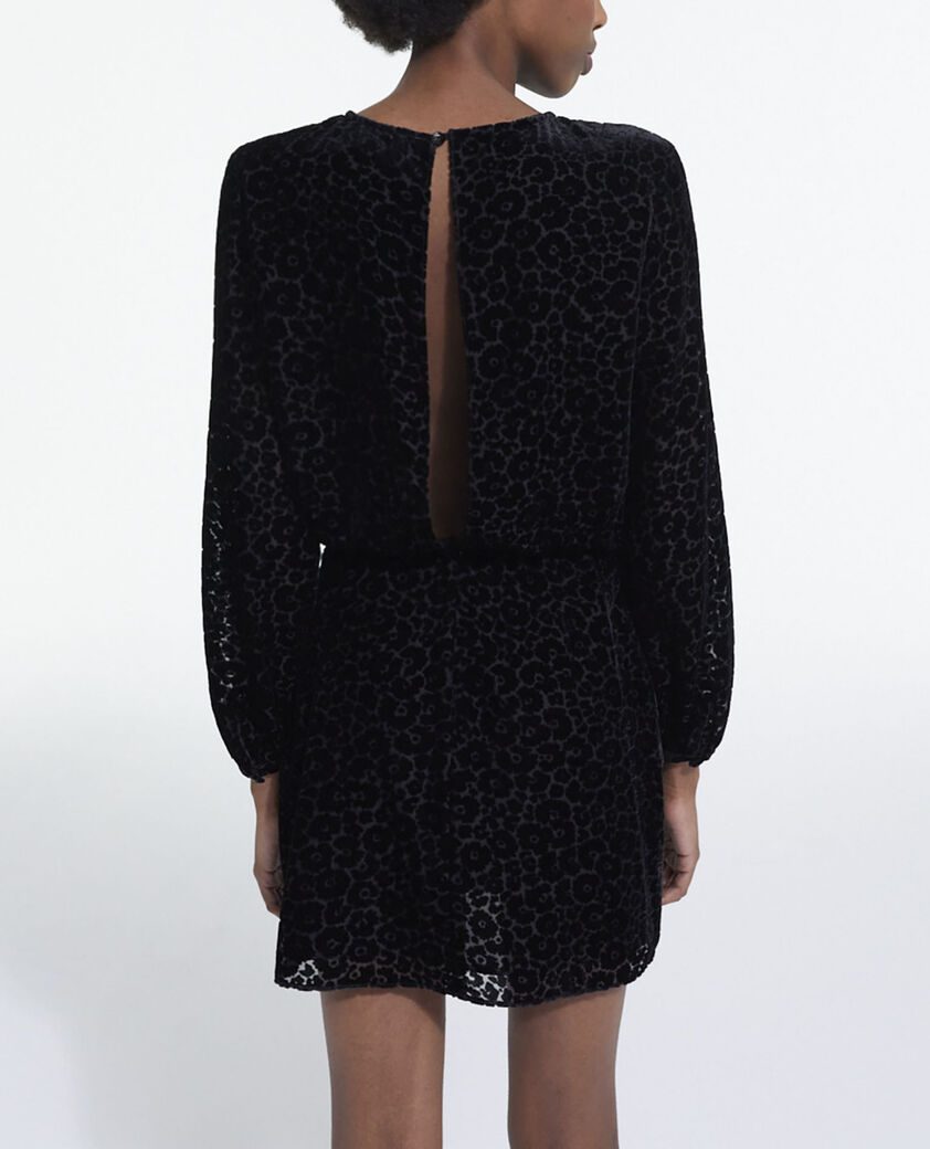 The Kooples WOMEN BLACK short black dress