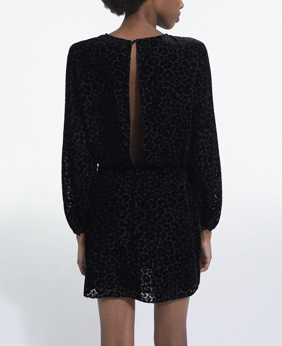 The Kooples WOMEN BLACK short black dress