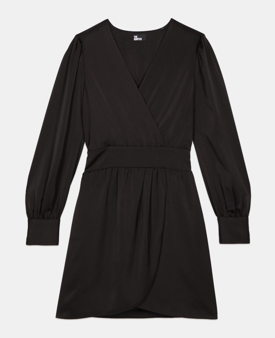 The Kooples WOMEN BLACK short black dress