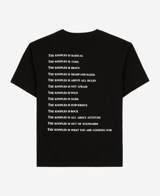 The Kooples WOMEN BLACK what is black rhinestone t-shirt