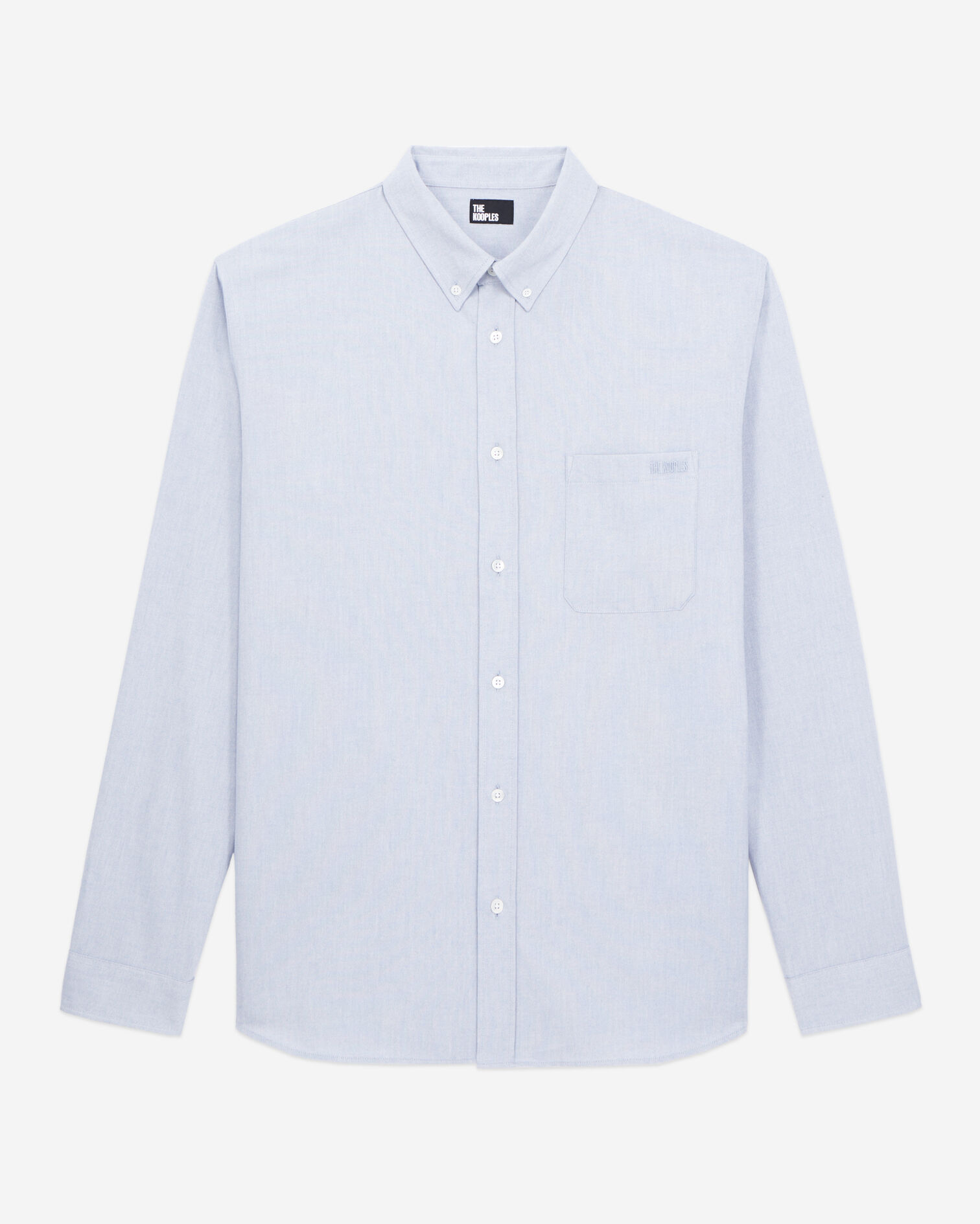 Blue Oxford shirt, LIGHT BLUE, hi-res image number null