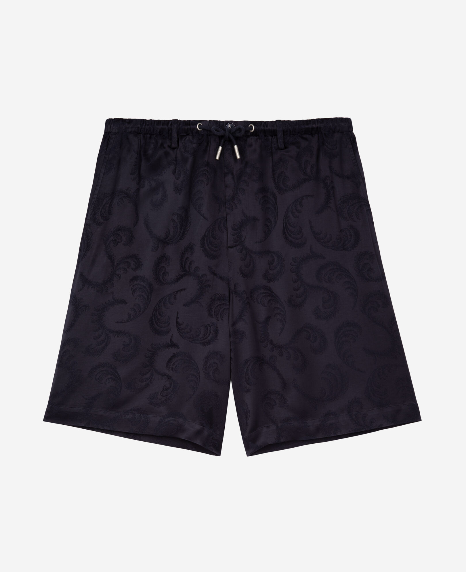 The Kooples MEN NAVY navy jacquard shorts