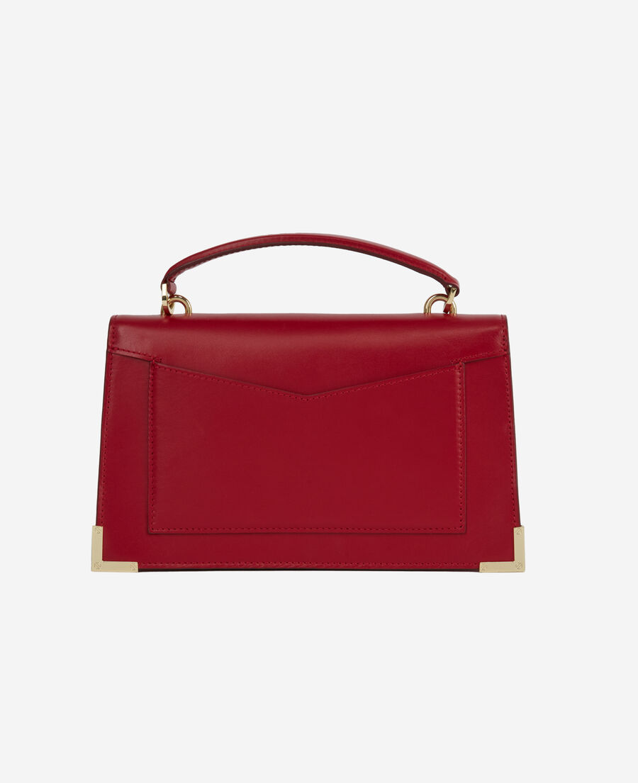 bolso emily iconic rojo carmín medium