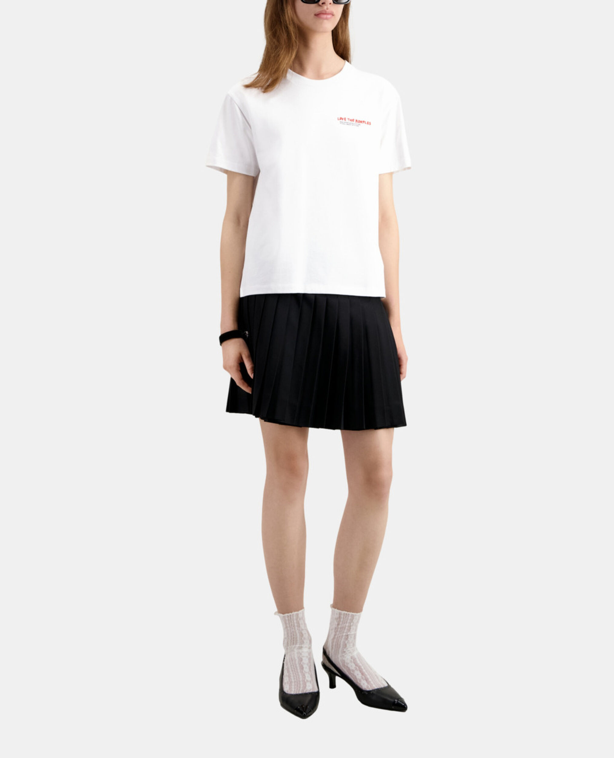 I Love Kooples white T-shirt, WHITE, hi-res image number null