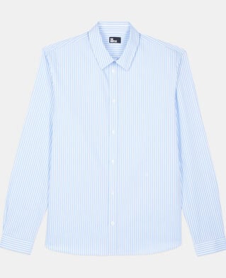 The Kooples MEN BLUE WHITE formal striped shirt