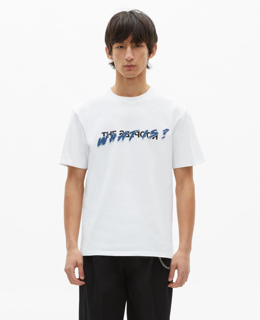 The Kooples HOMME WHITE t-shirt what is blanc