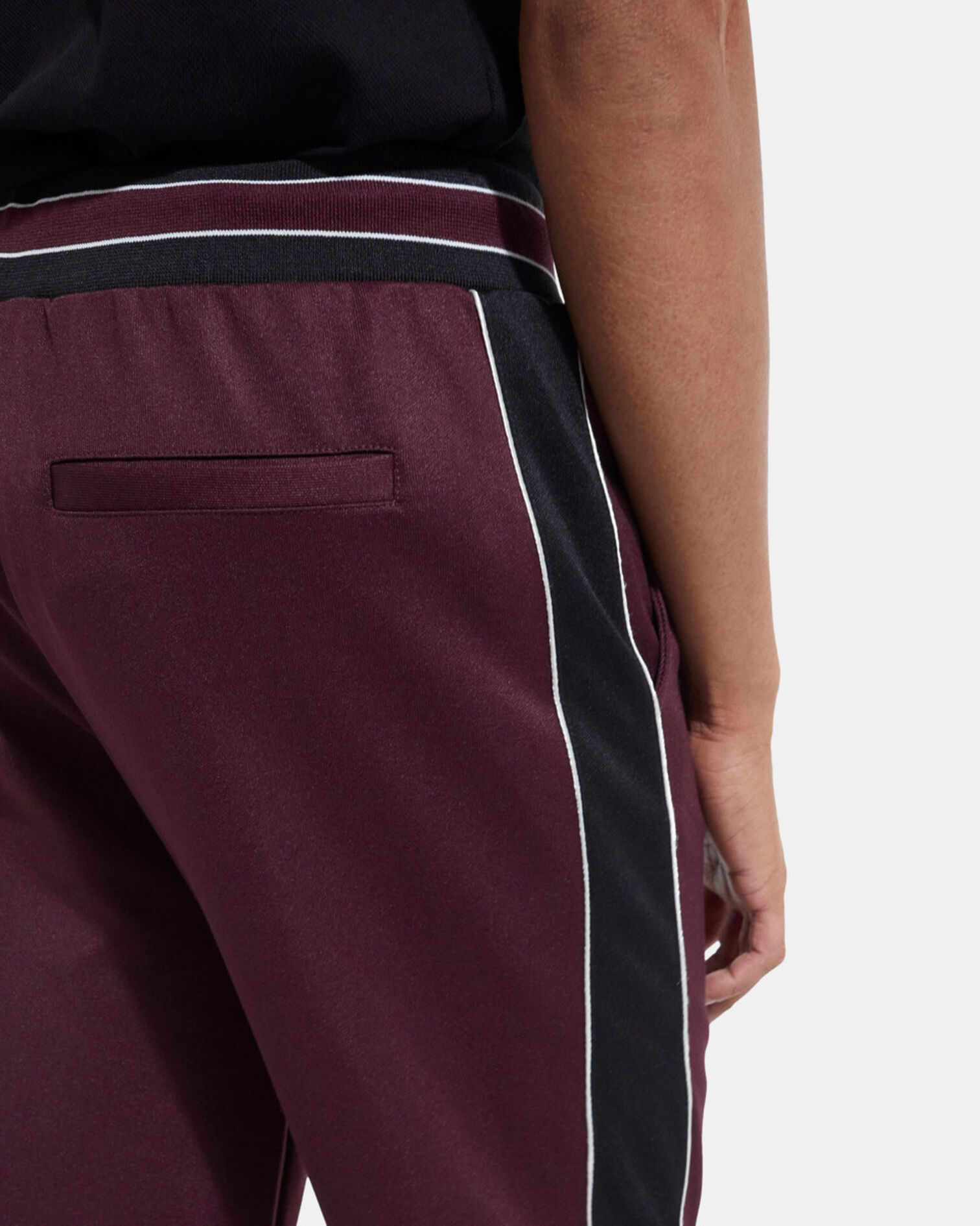 Red joggers, BURGUNDY, hi-res image number null