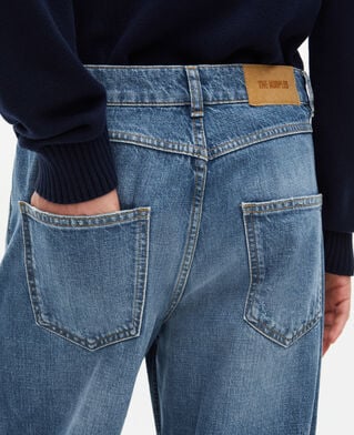 The Kooples HOMME BLUE jean baggy bleu