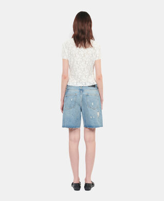 The Kooples F ECRU ecru lace top