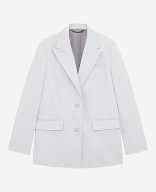 The Kooples F LIGHT PURPLE lilac straight suit jacket