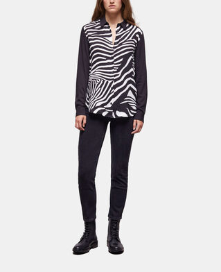 The Kooples F BLACK WHITE printed shirt
