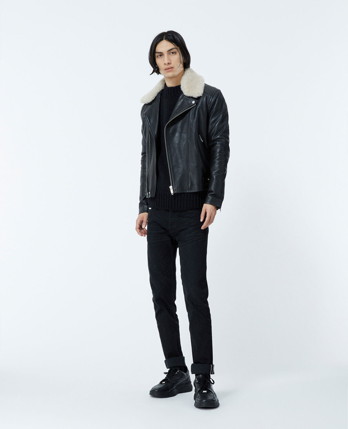 Veste cuir store the kooples femme