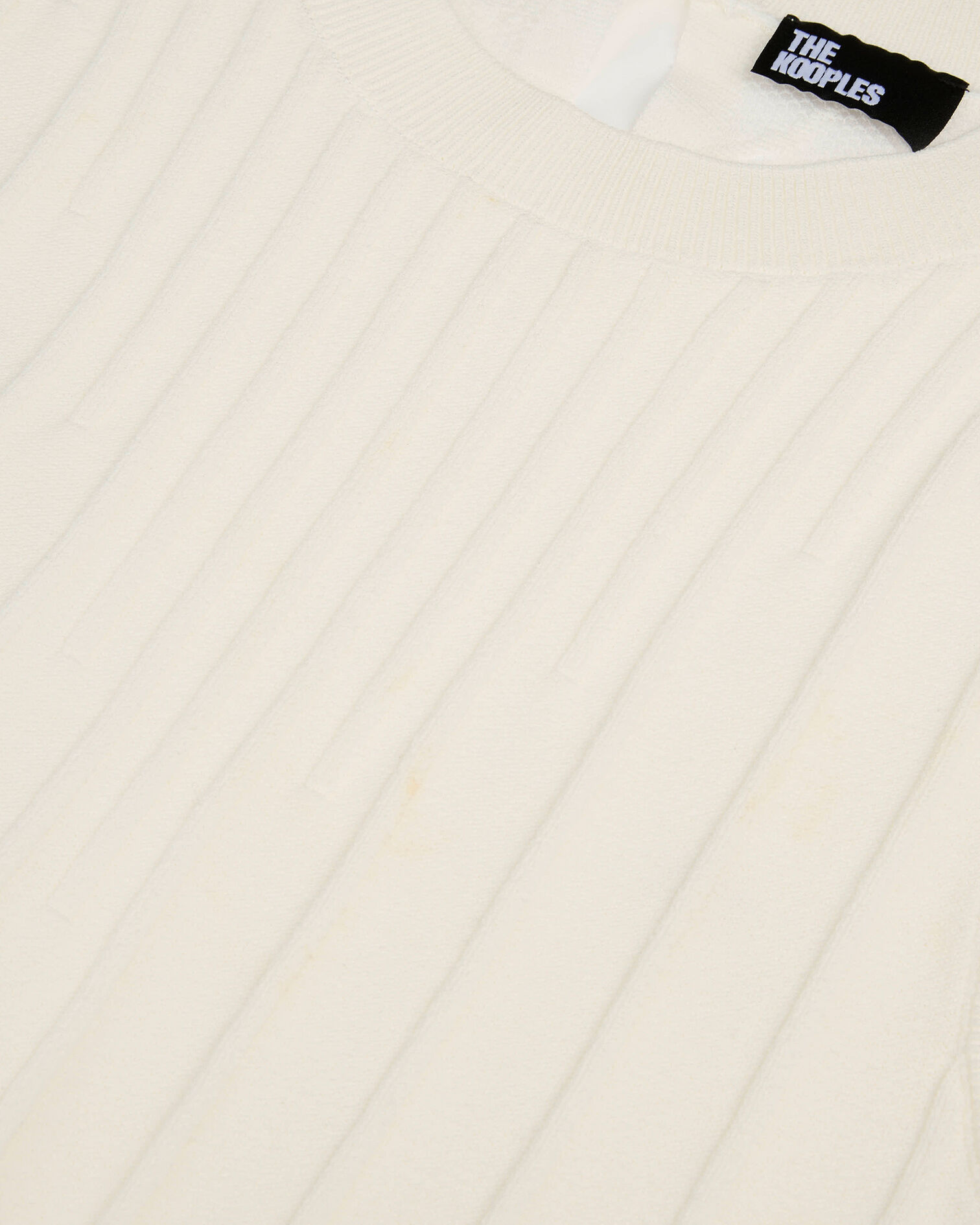 Weißes Strickoberteil, WHITE, hi-res image number null