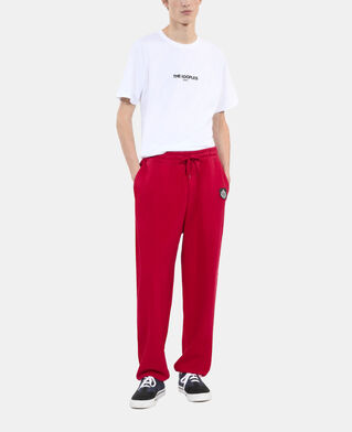 The Kooples HERREN BLOOD rote jogginghose mit wappen