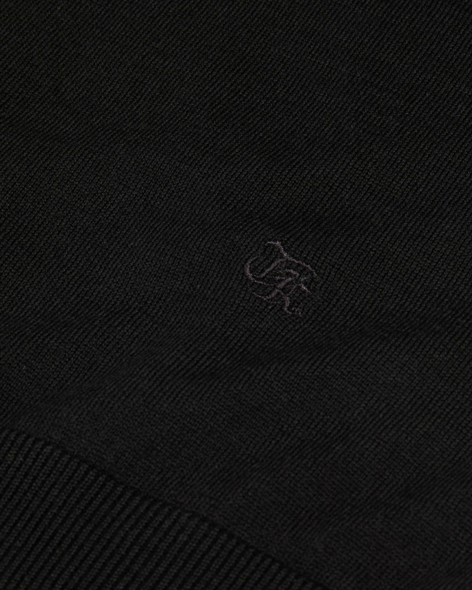 Schwarzer Wollpullover, BLACK, hi-res image number null