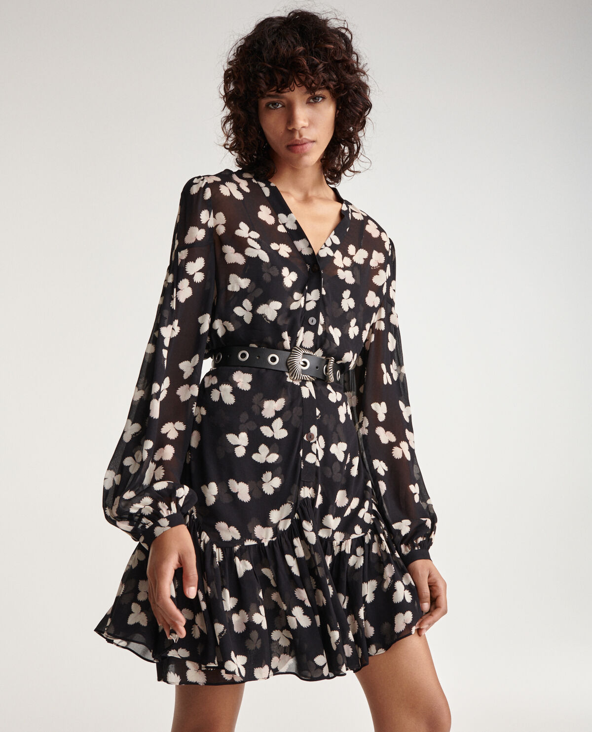 The kooples floral dress on sale
