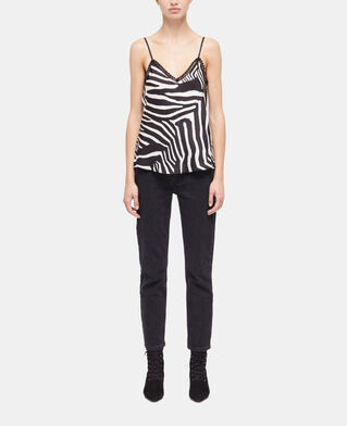 The Kooples F BLACK WHITE printed camisole