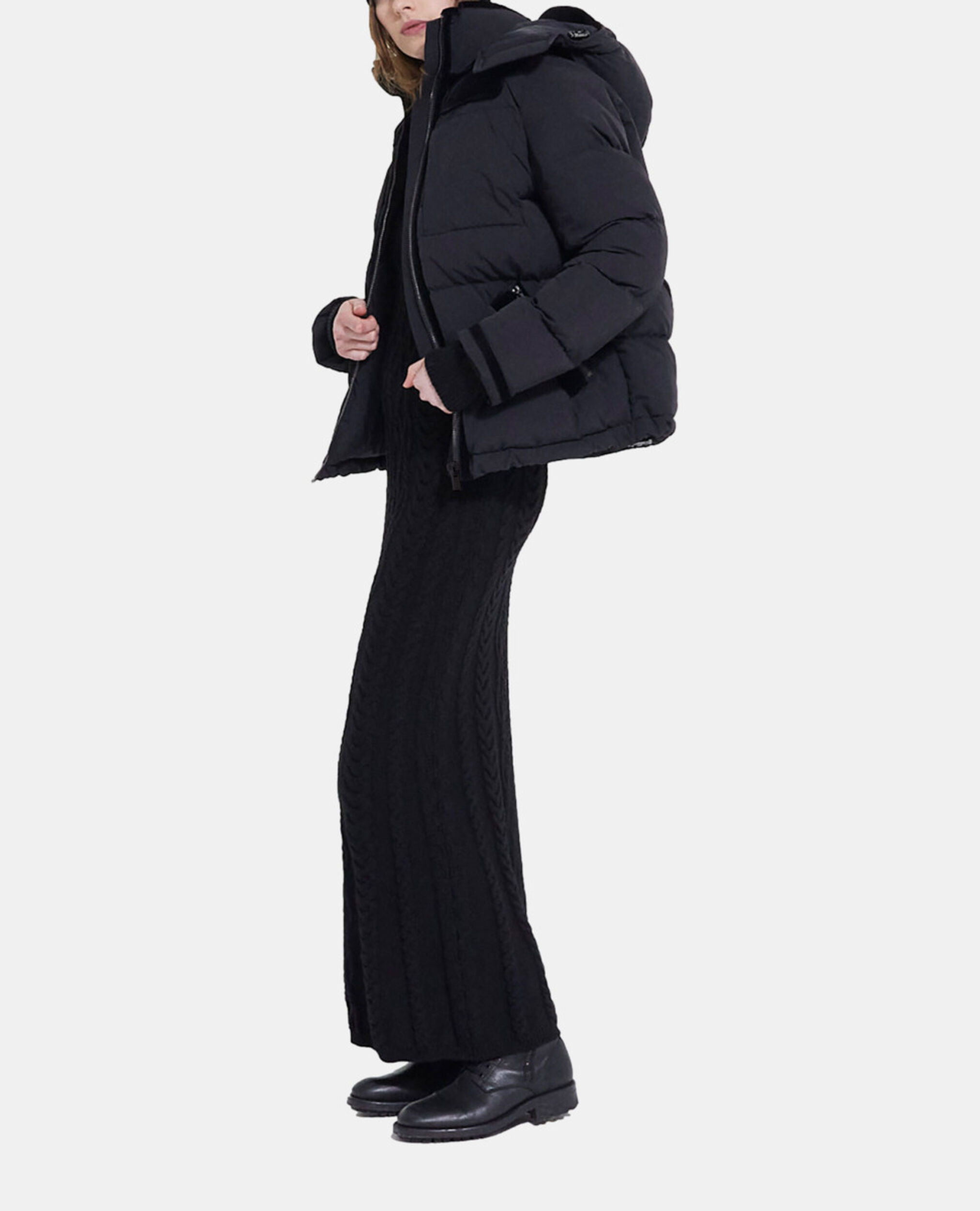 Doudoune noire, BLACK, hi-res image number null